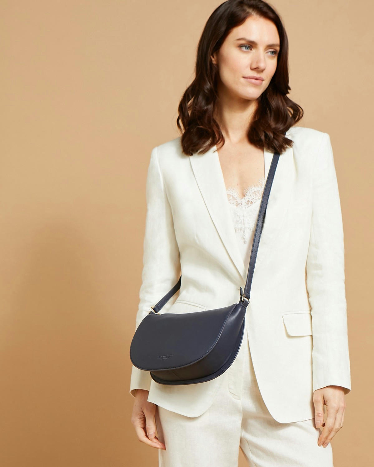 Paul Costelloe Living Studio Margot Navy Crossbody Bag