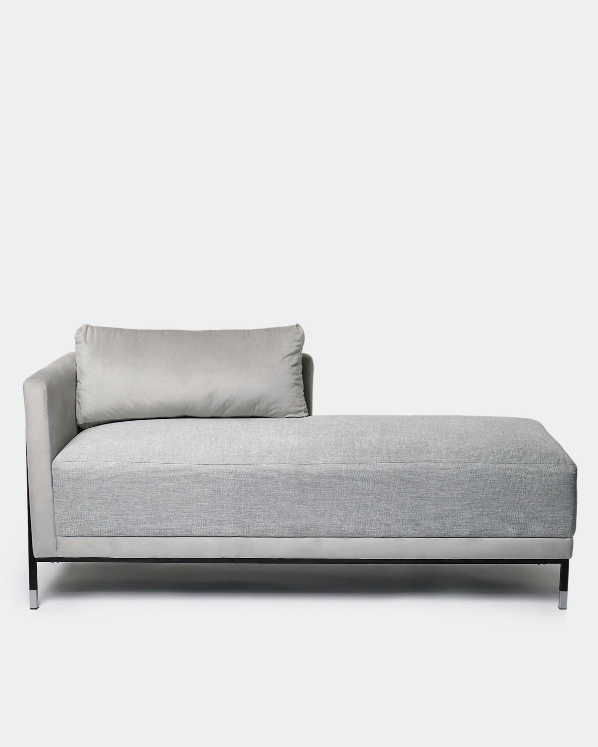 Francis Brennan the Collection Grey Kenmare Chaise Longue