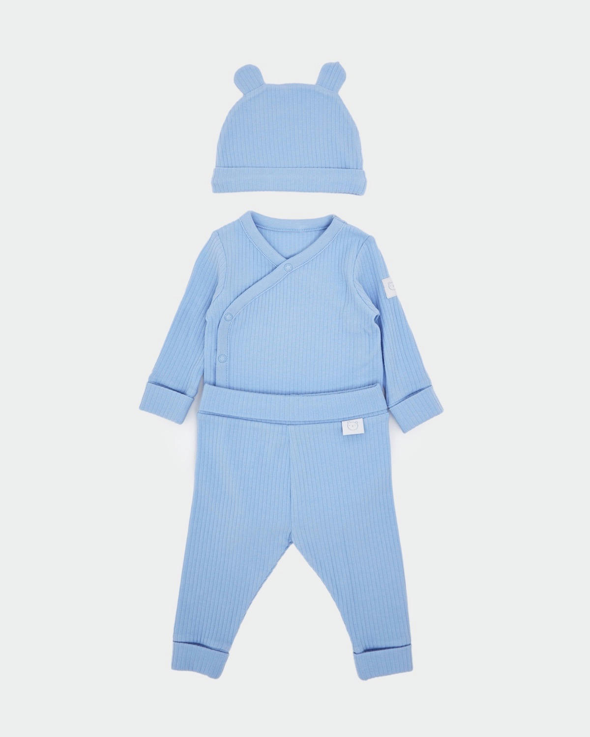 Three-Piece Wrap Set (Newborn-9 months)