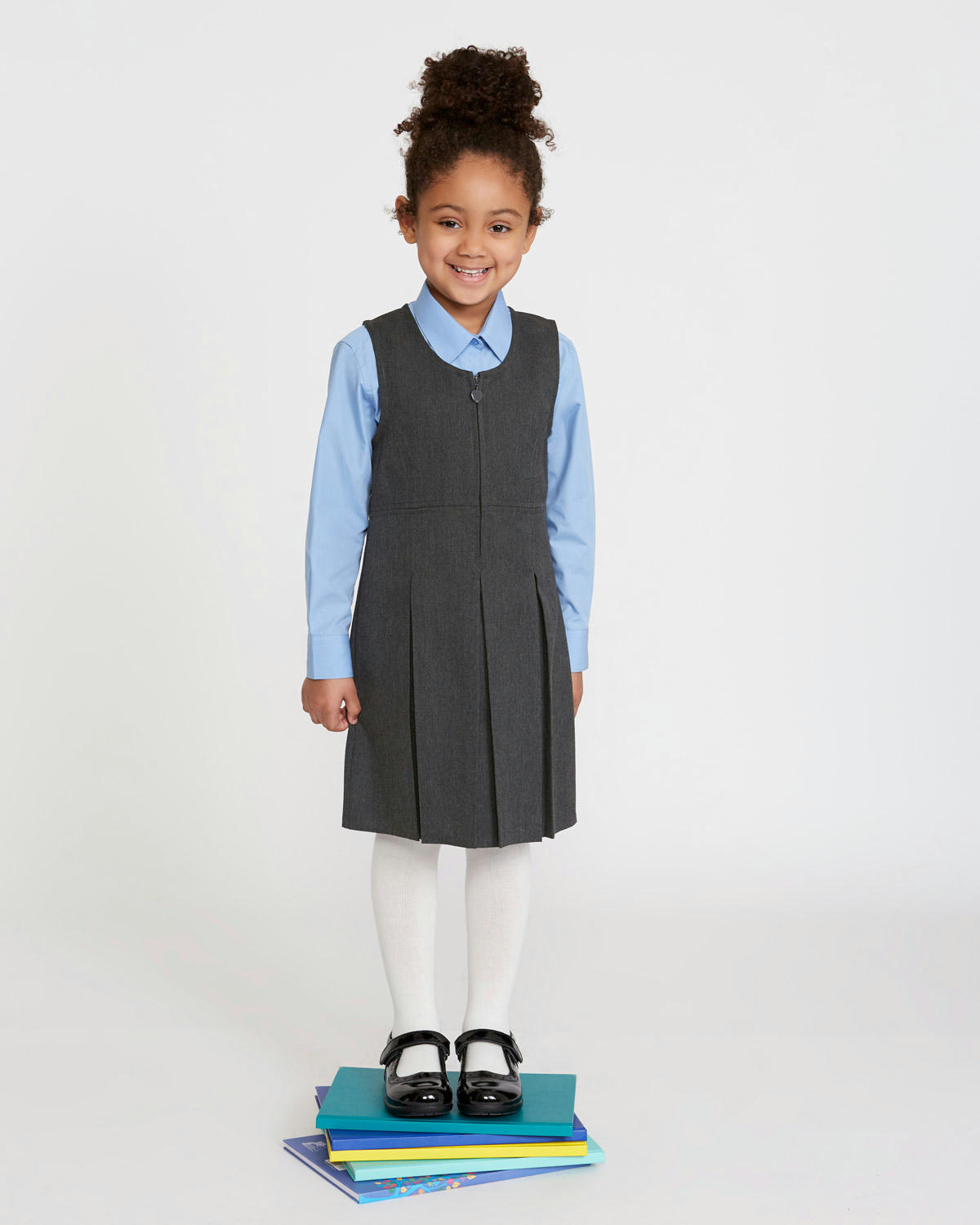 Pleated Pinafore