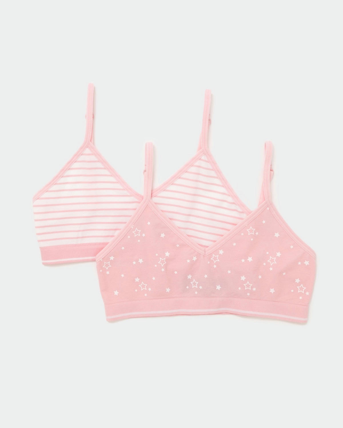 Seamfree Strappy Crop Top - Pack Of 2