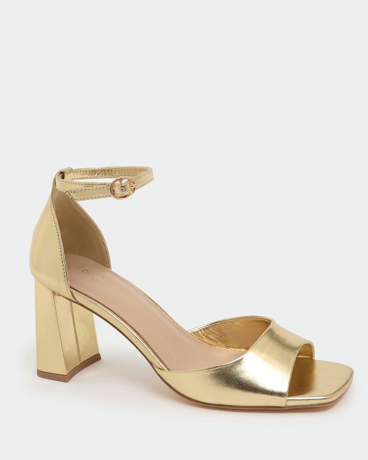 Mid-Heel Closed Back Sandals