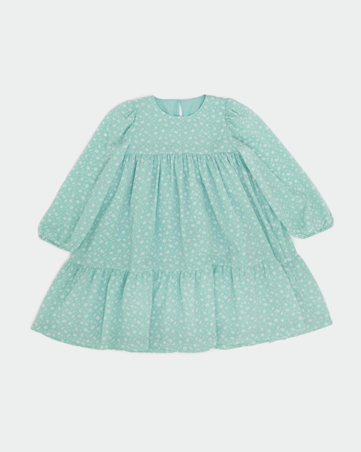 Printed Tiered Dress (2-10 years)