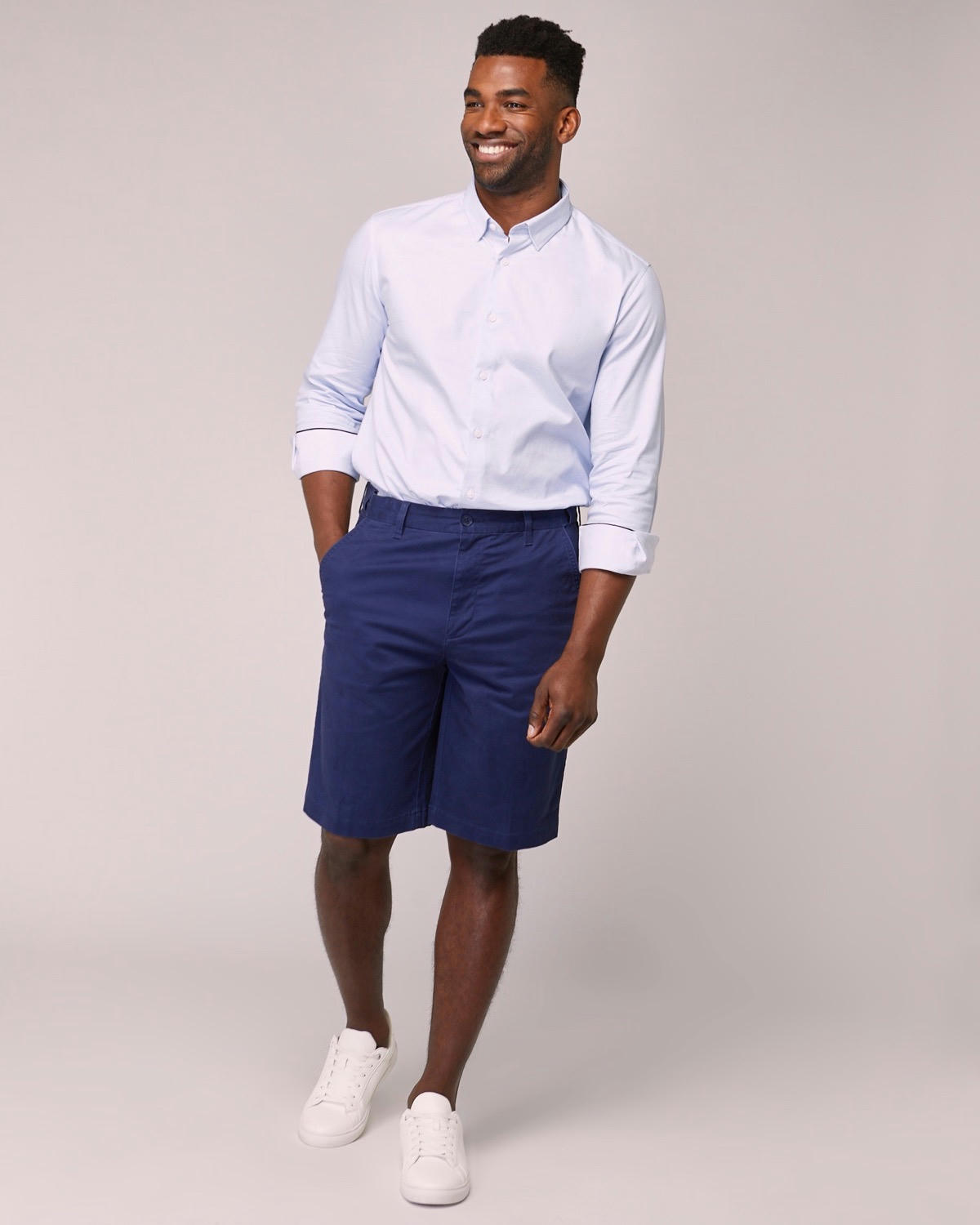 Active Waist Lightweight Stretch Chino Shorts