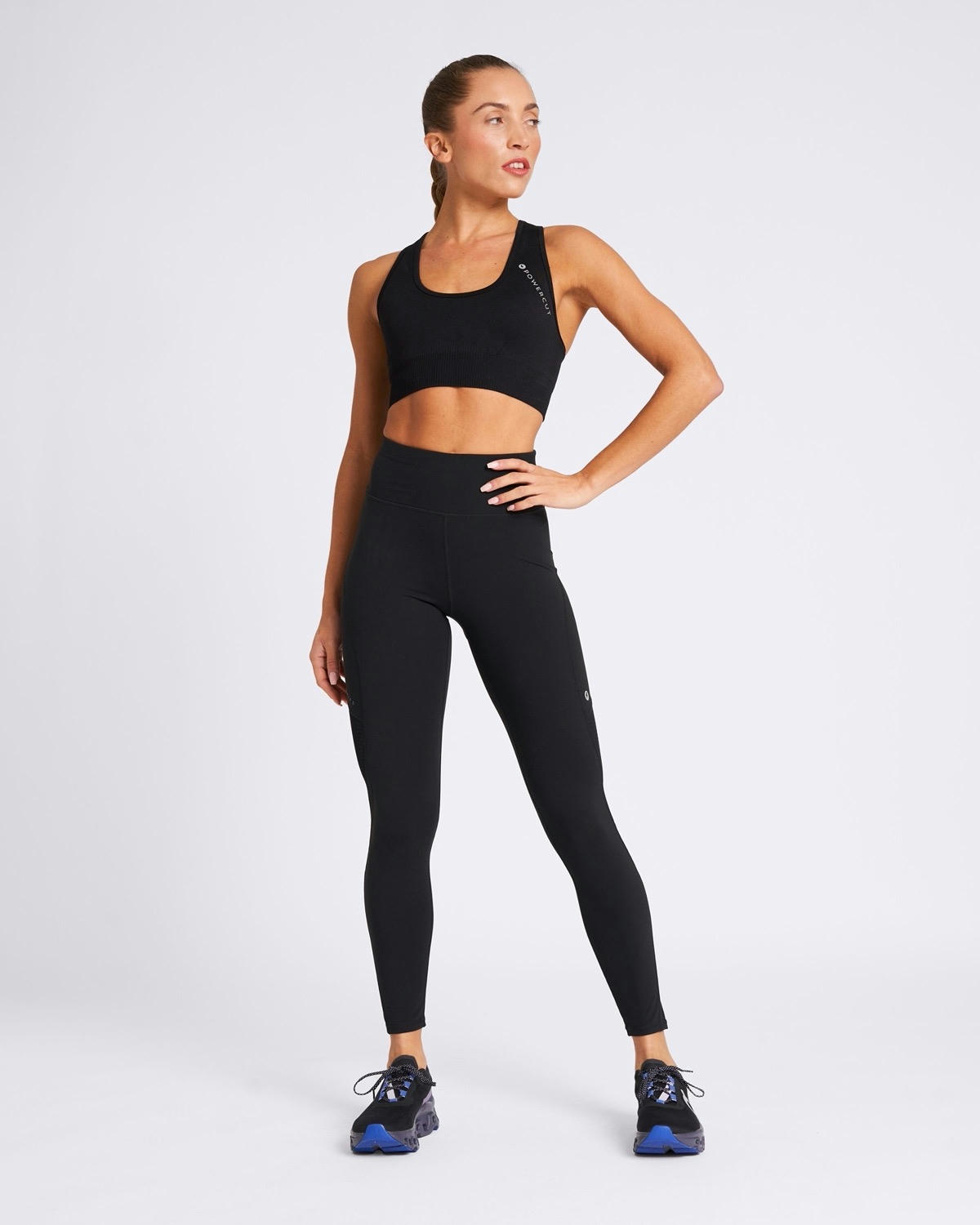 Powercut RUNSeries Pace Running Leggings in Black