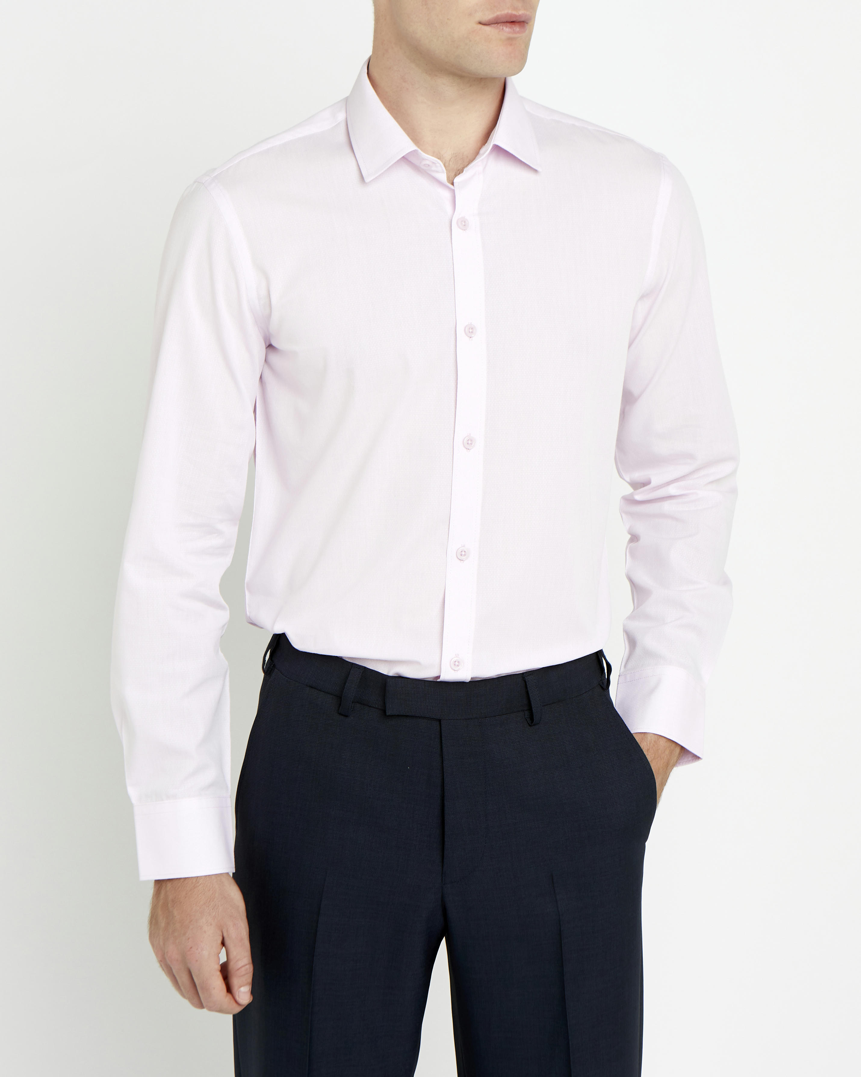 Slim Fit Cotton-Rich Shirt
