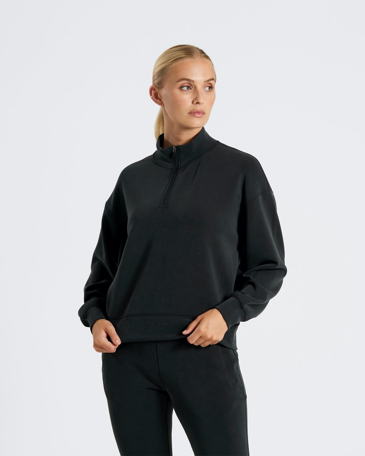 Powercut The Studio Ultra Soft Quarter Zip Sweatshirt