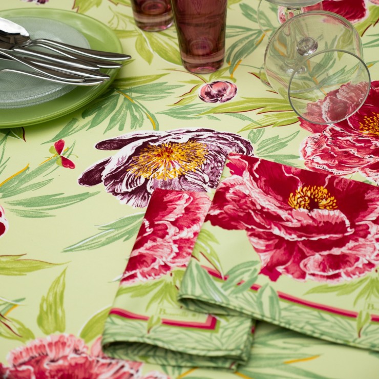 Les Pivoines placemat