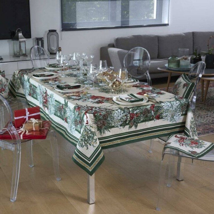 R&ecirc;ve d'hiver Tablecloth