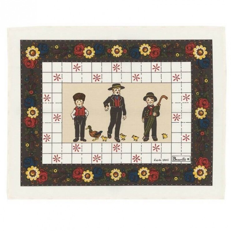 Mon Village placemat