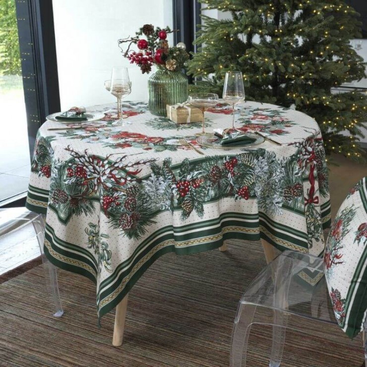 R&ecirc;ve d'hiver Tablecloth
