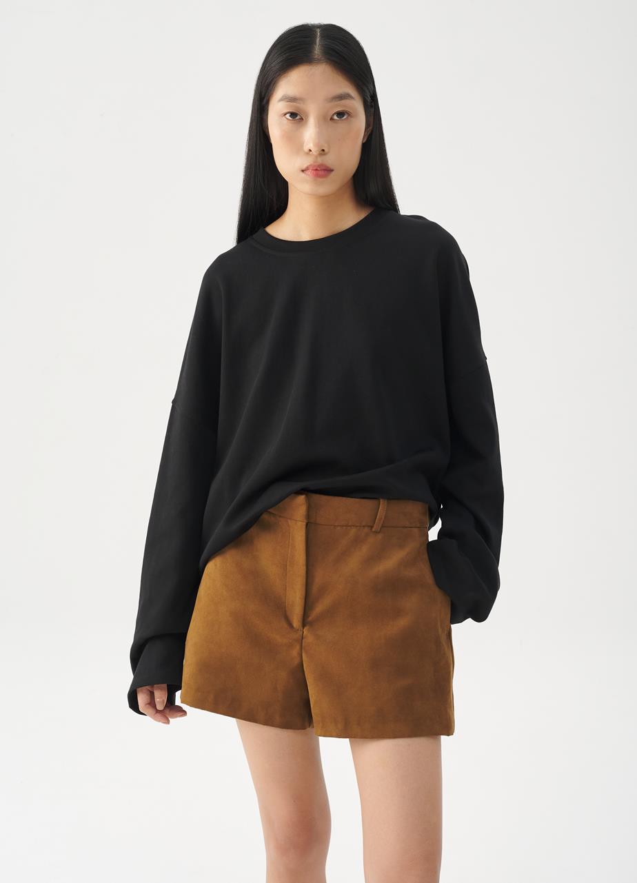 Boxy Long Sleeve T-Shirt W
