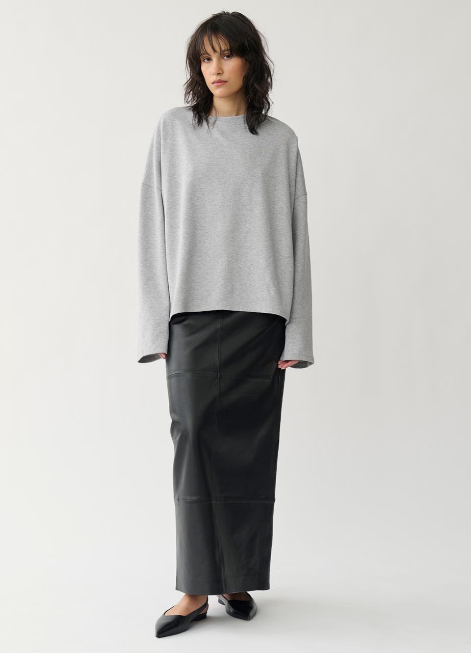 Boxy Long Sleeve T-Shirt W