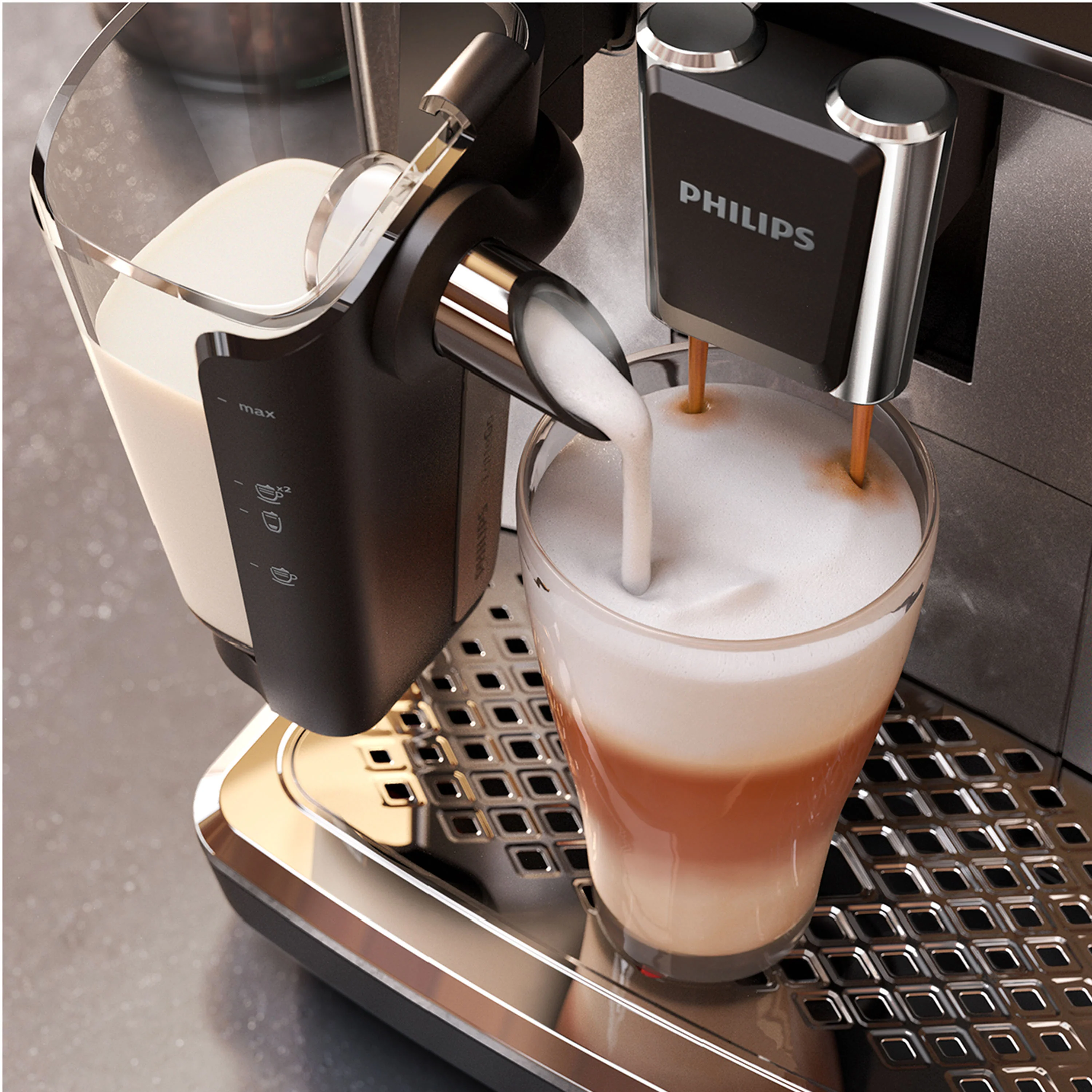 Philips 3300 Series Fully Automatic Espresso Machine - LatteGo