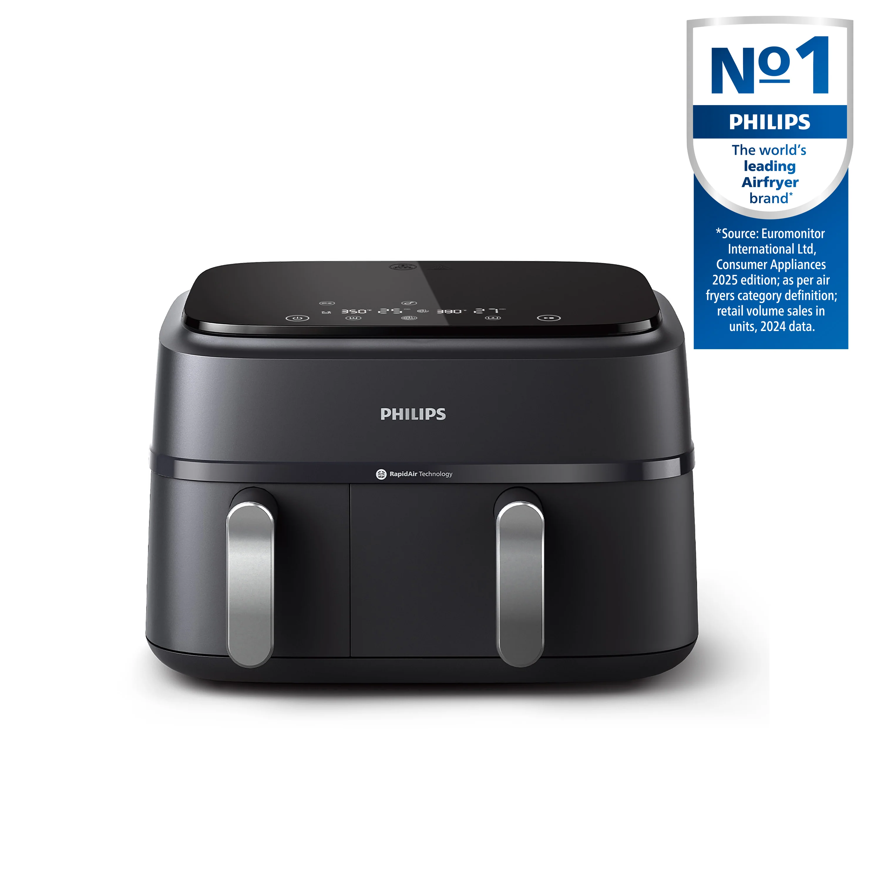 Philips 3000 Series Airfryer 9.0L - Dual Basket