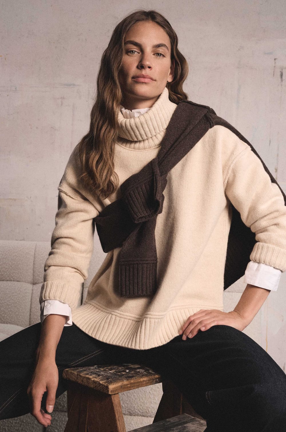 BRANDO jumper in 100% wool