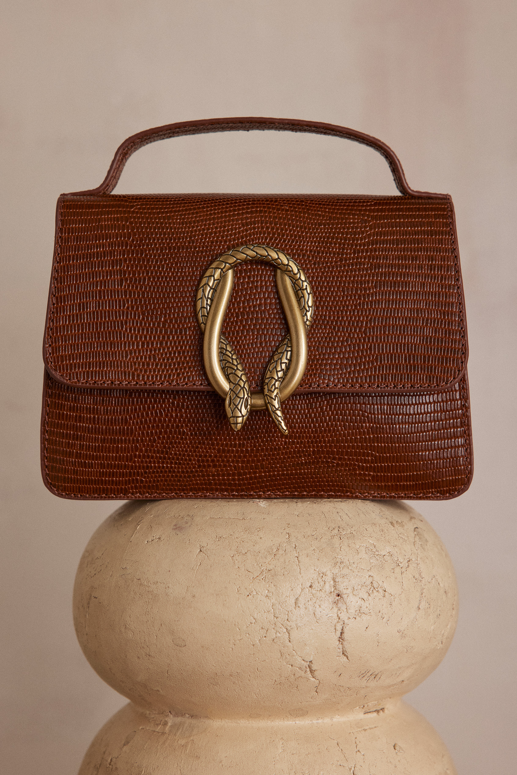 LEON MINI leather bag