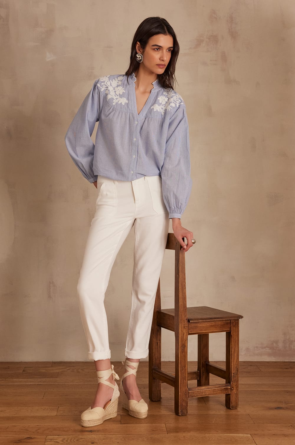 NALLA cotton chino jean