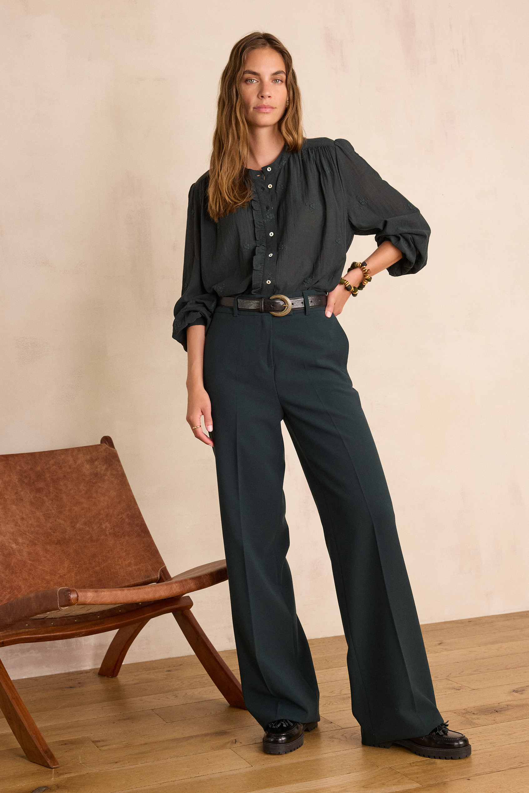 LAYLA wide-leg trousers