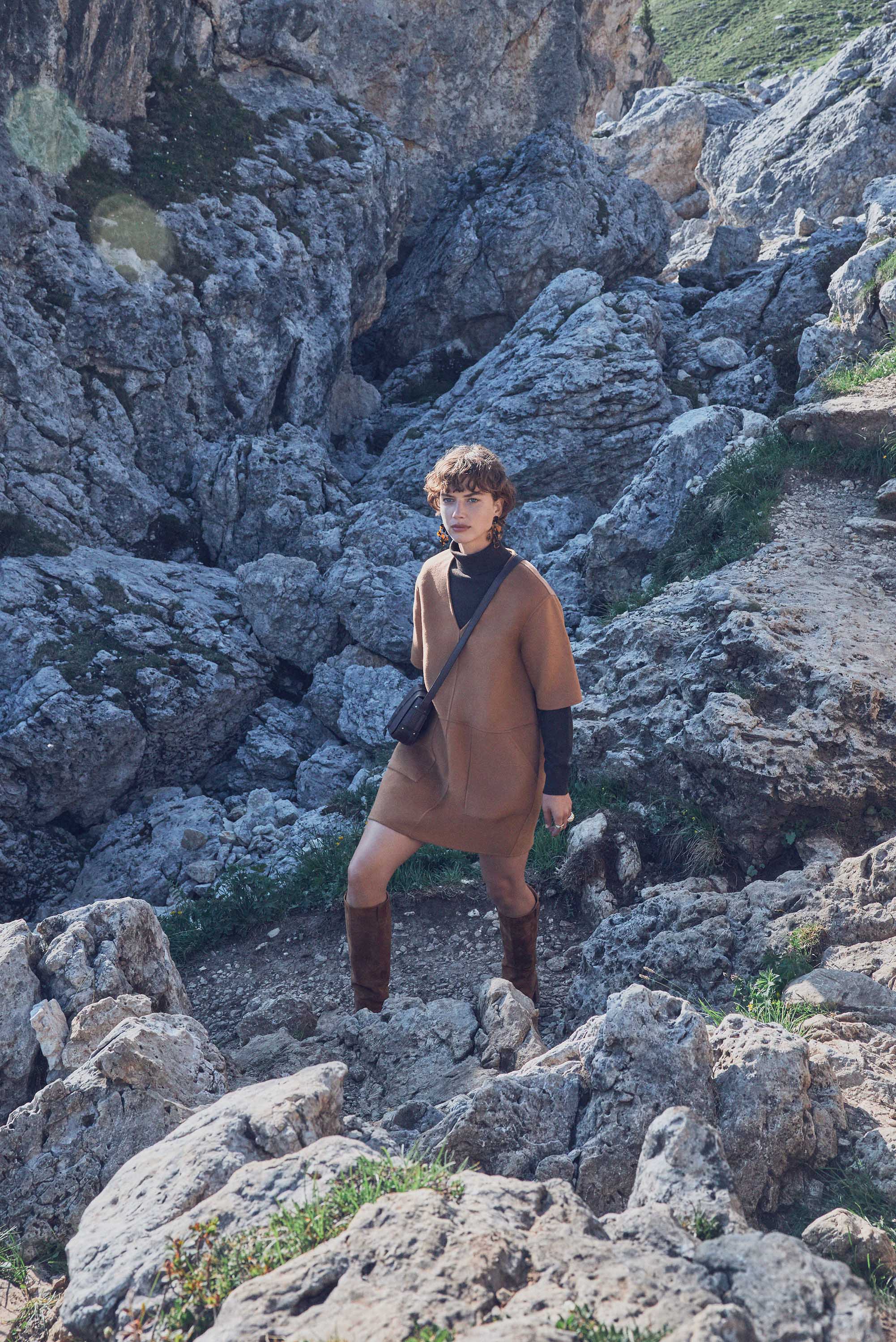 Short wool dress ROSARIO