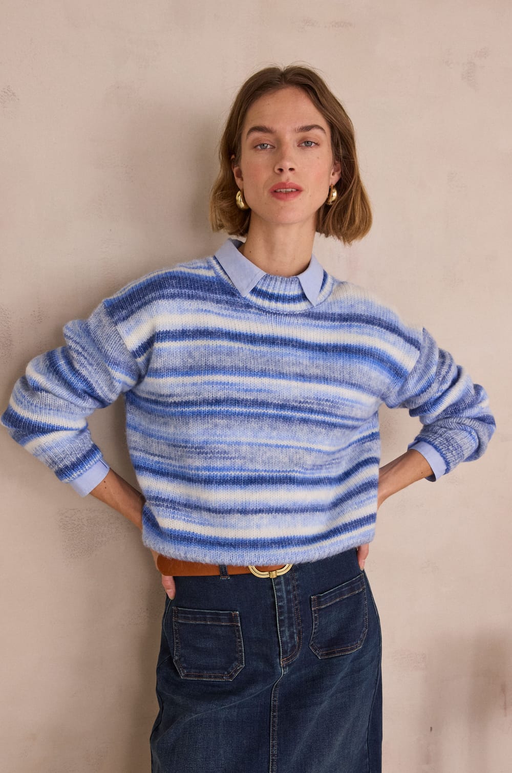 Mohair and wool cardigan PAOLO