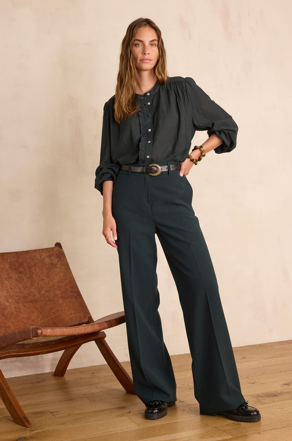 LAYLA wide-leg trousers