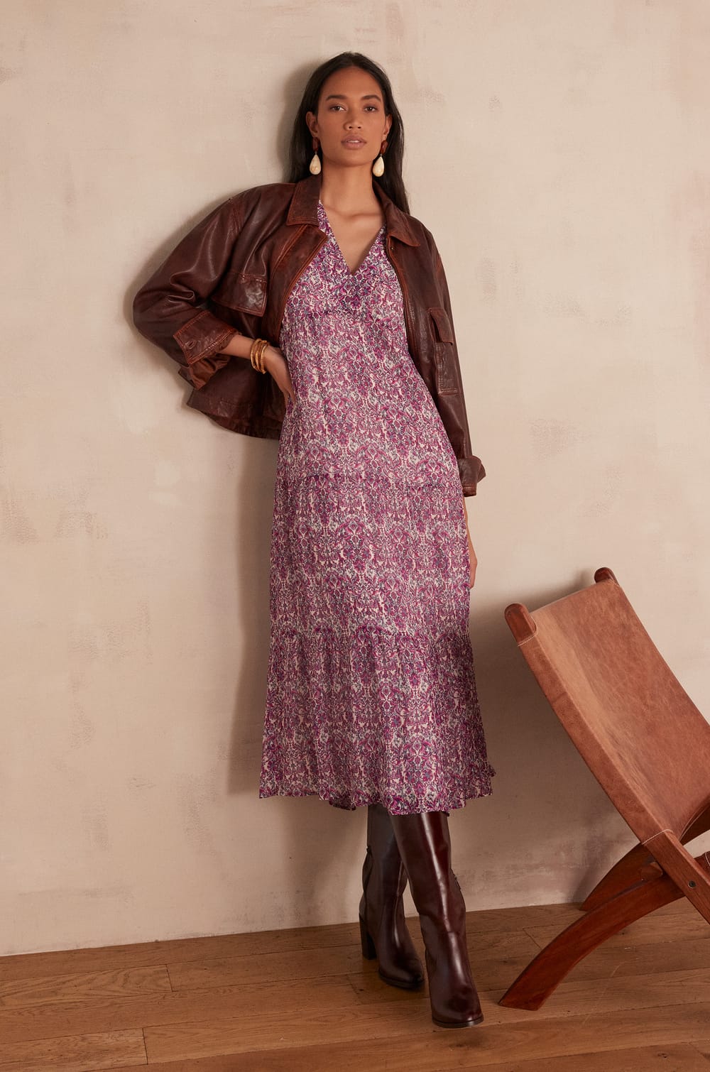 ALBINA printed Dress