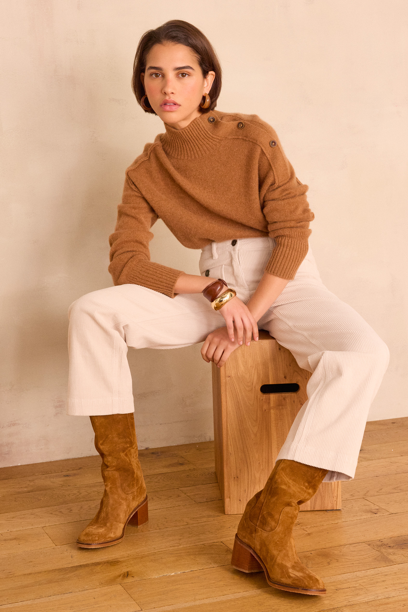 BRADLEY jumper in 100% recycled cashmere