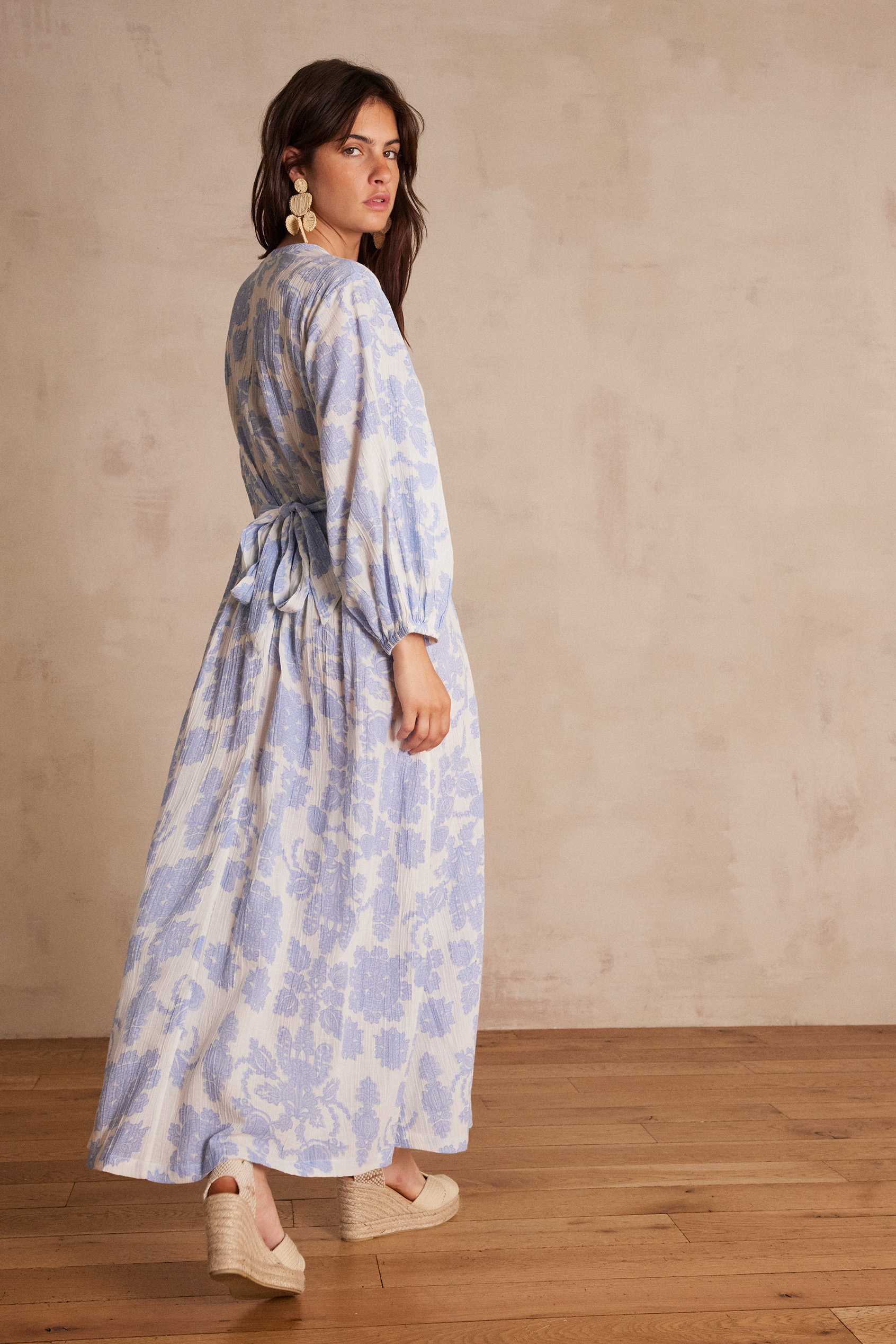 MIRANA long cotton dress