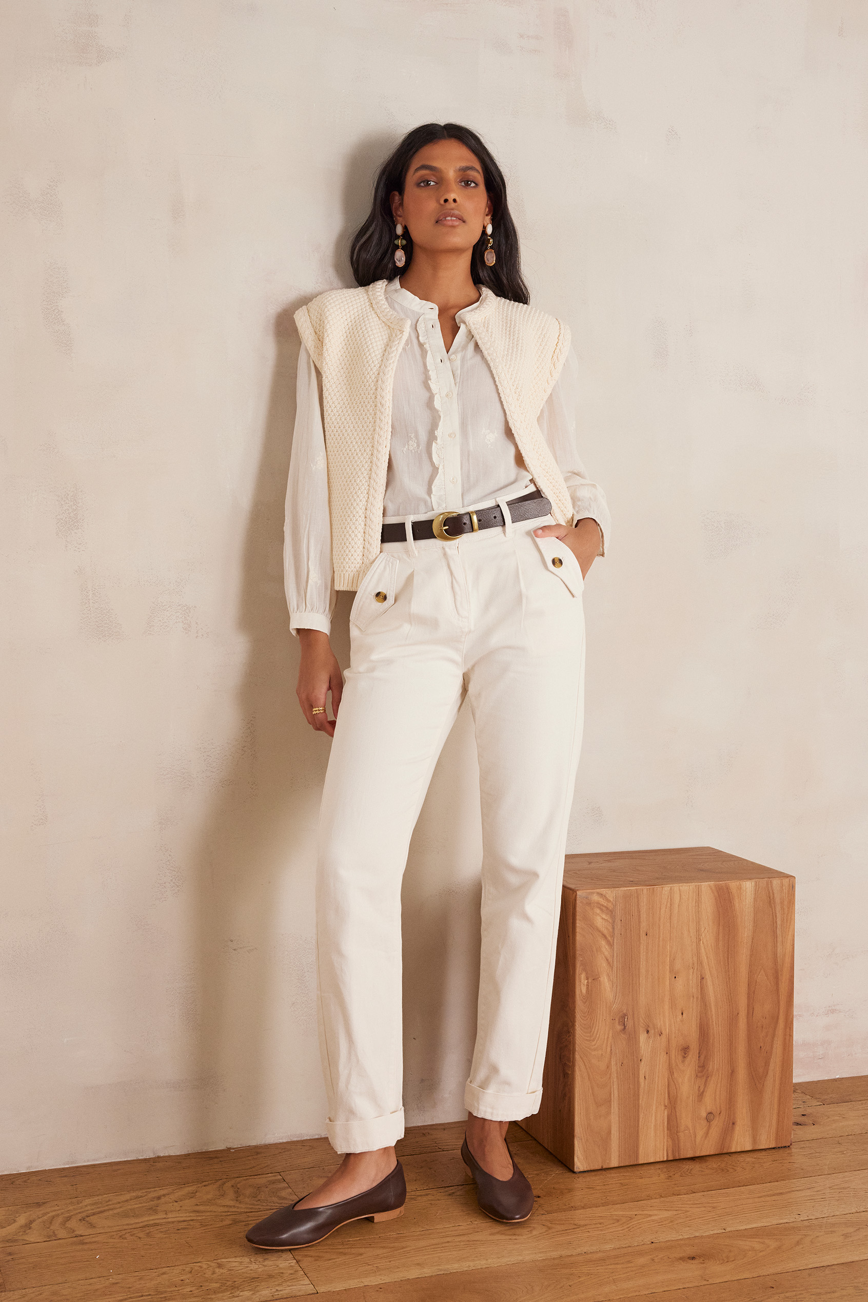 MATEO cotton chino trousers