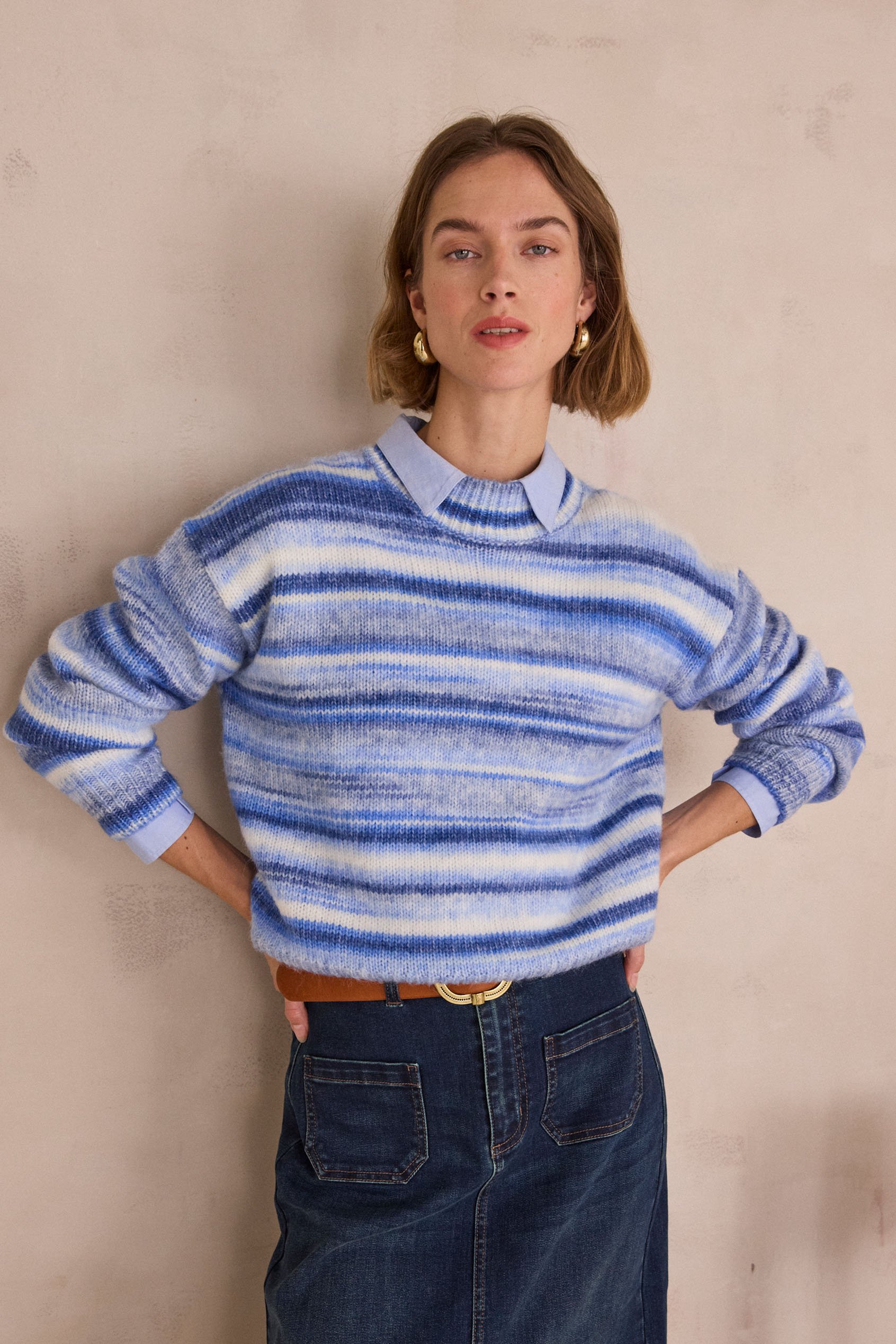 Mohair and wool cardigan PAOLO