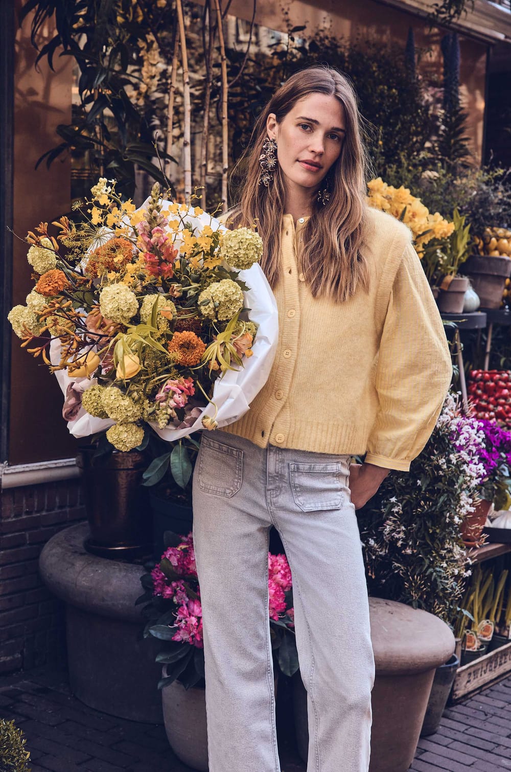 LOULOU mohair cardigan