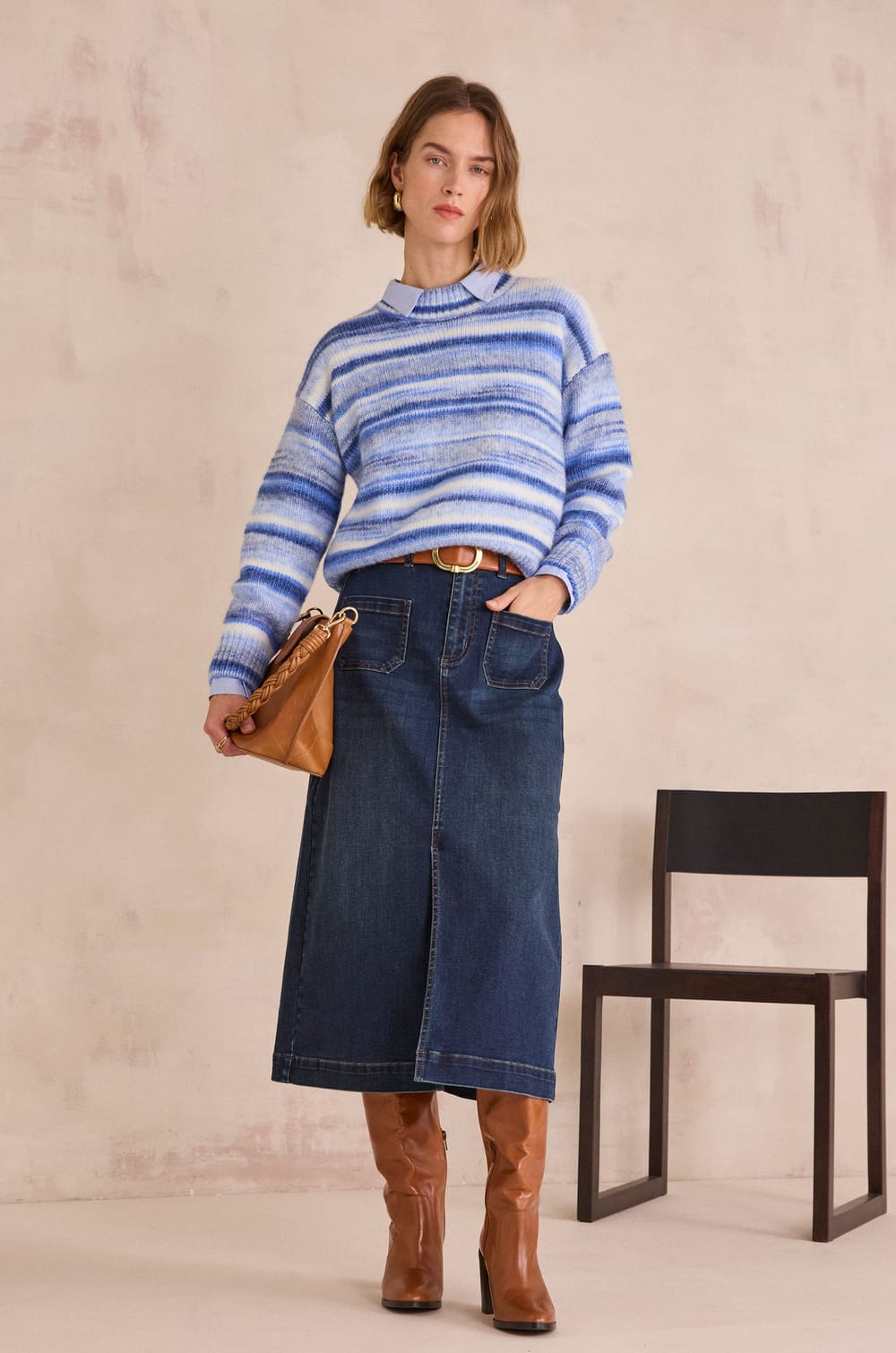 Short arabesque print dress BROOKY