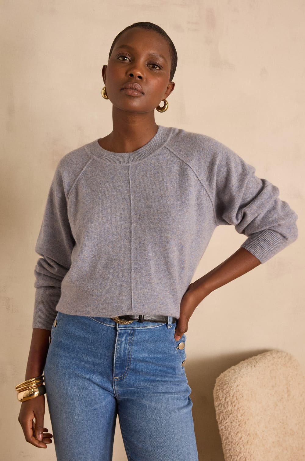 100% cashmere 2-ply jumper ARY