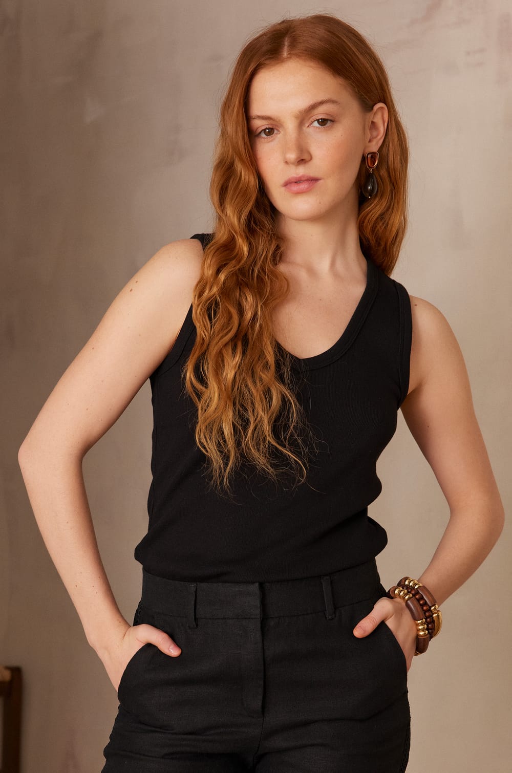 ALPHONSE cotton tanktop