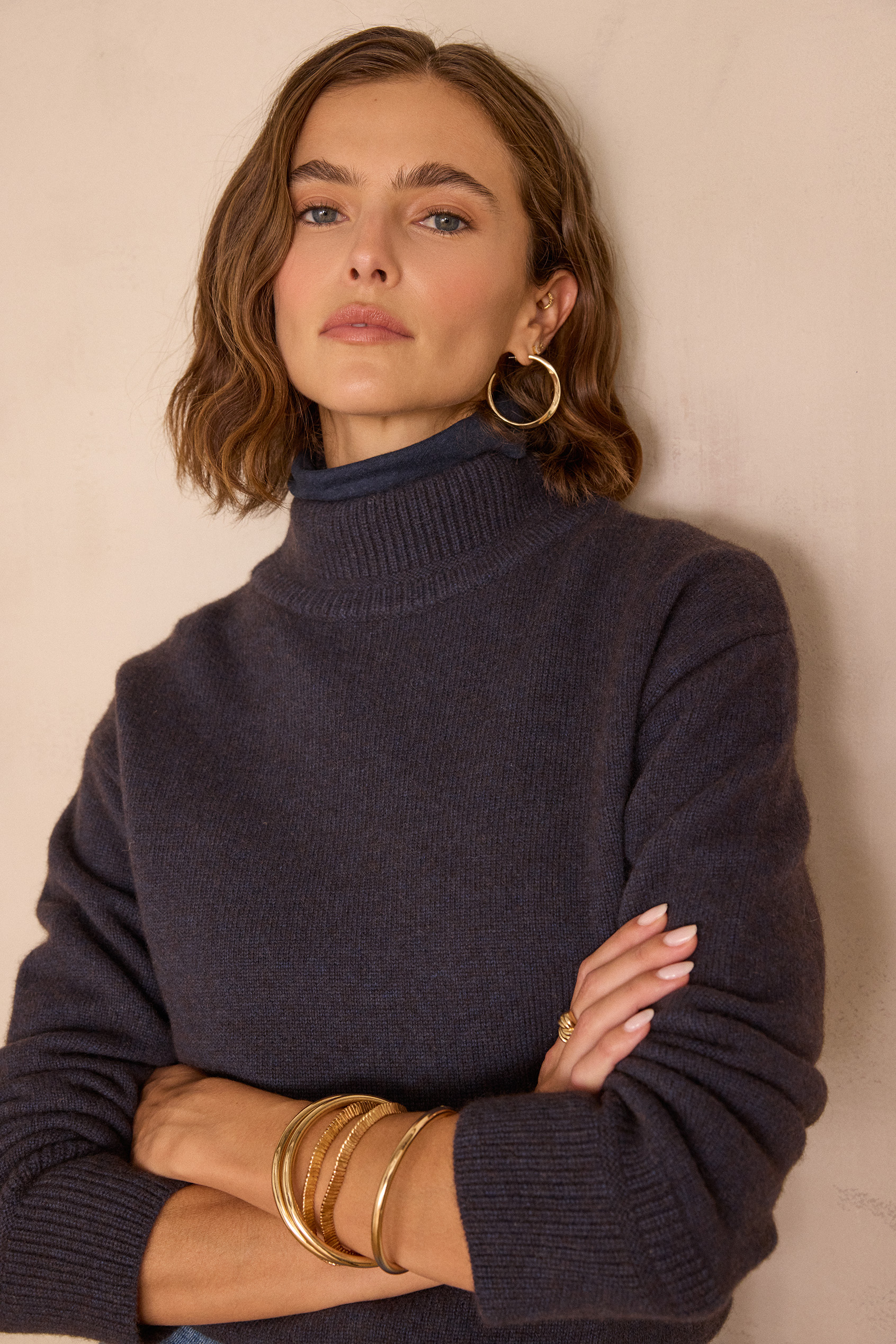 BEN wool turtleneck jumper