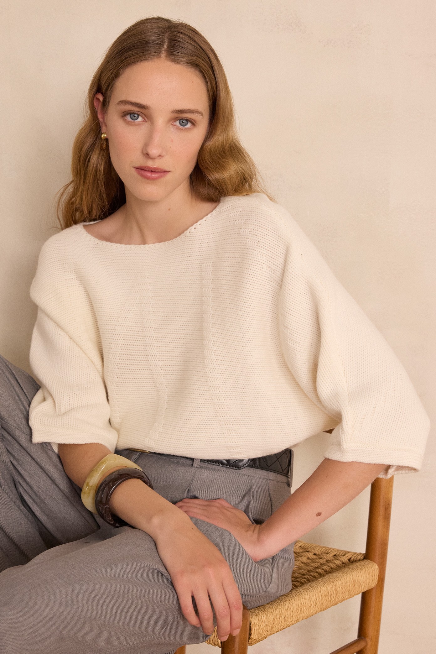BAMBOU jumper 100% wool