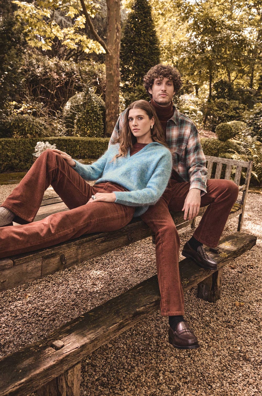 Unisex corduroy trousers GABY