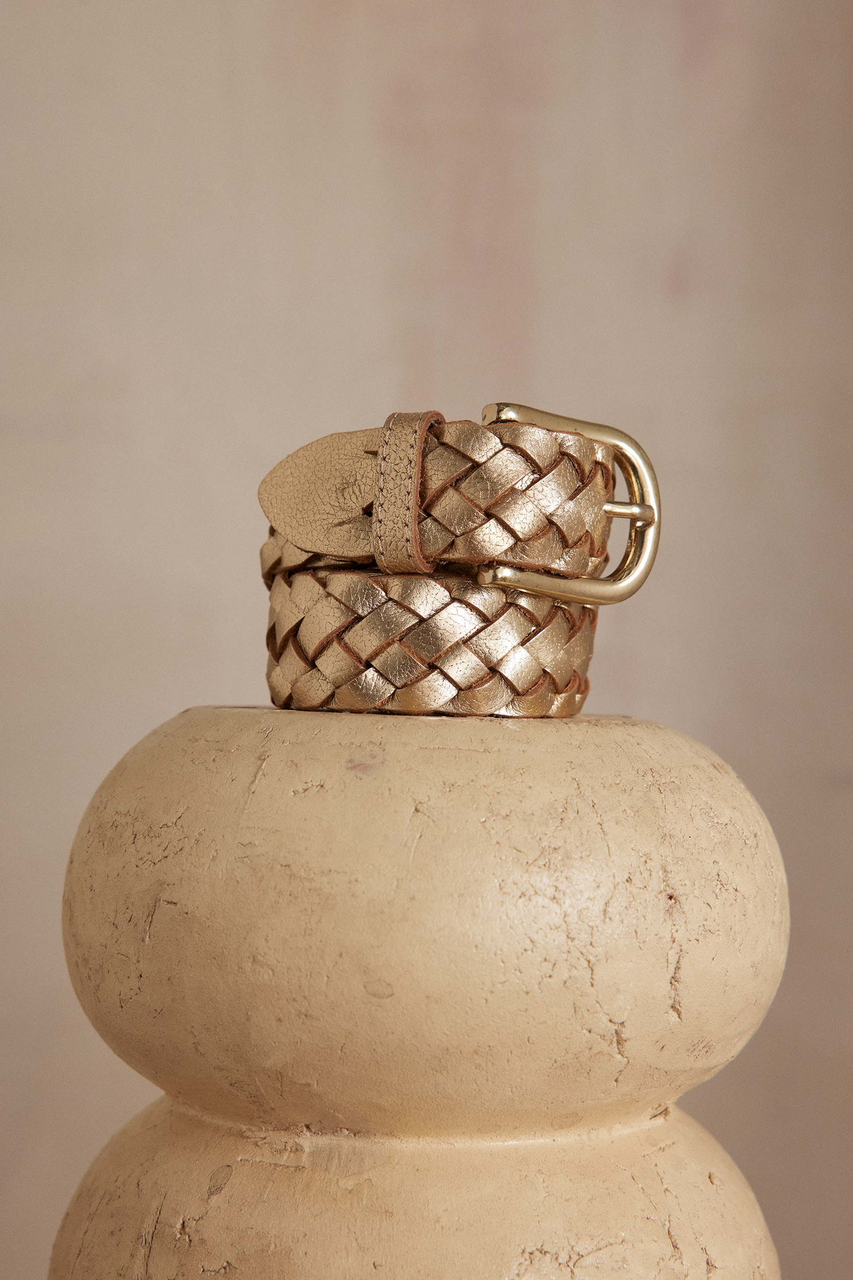 VALENTIN braided belt