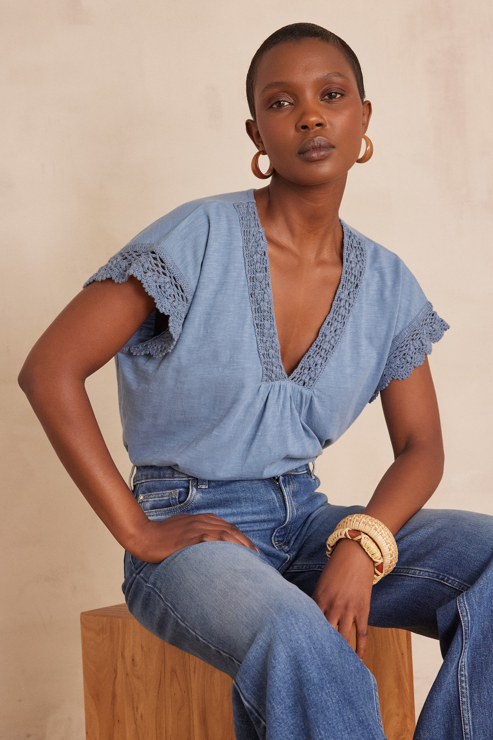 FLORIE cotton T-shirt