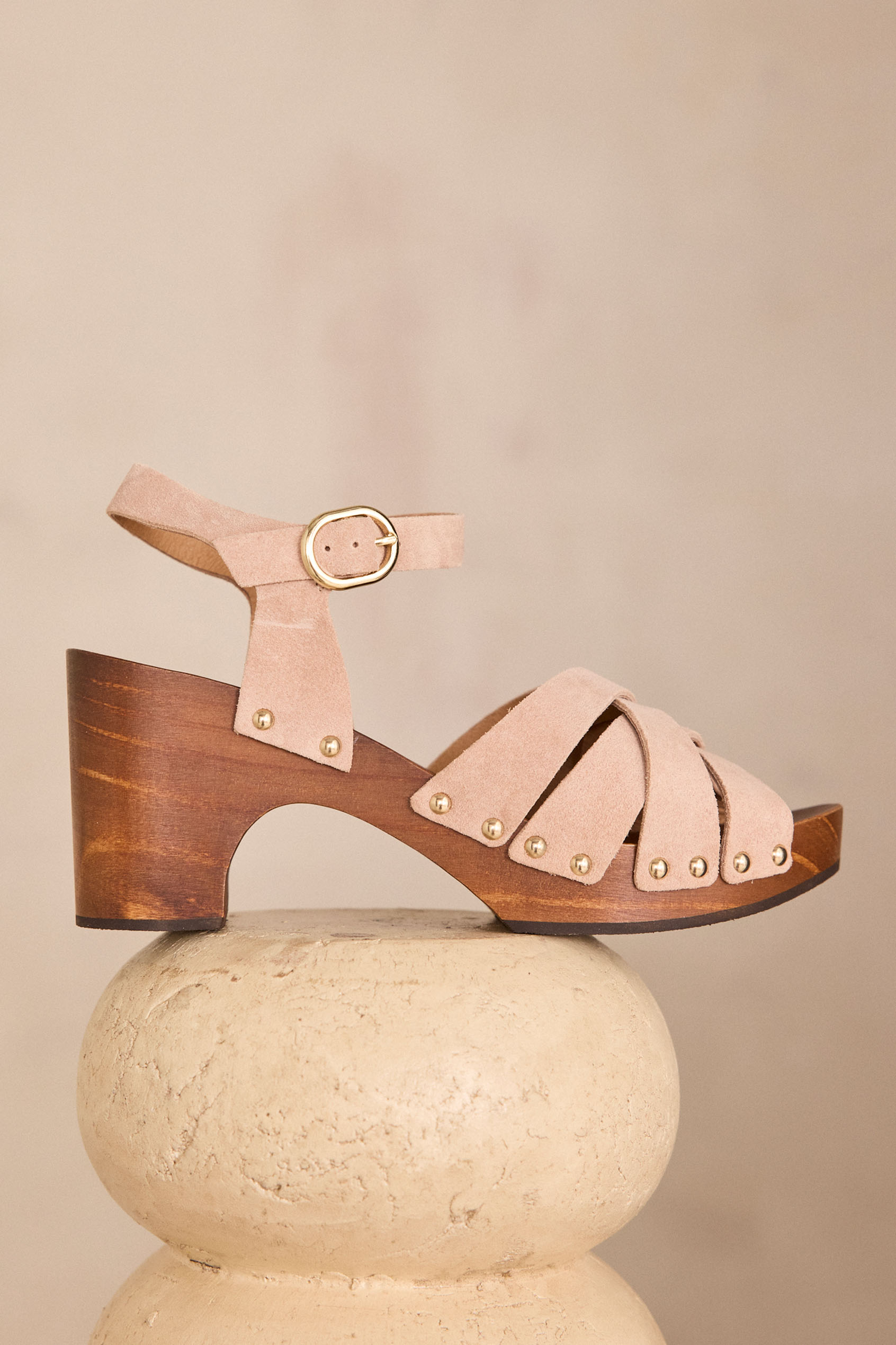 SIA Leather Heeled Sandals