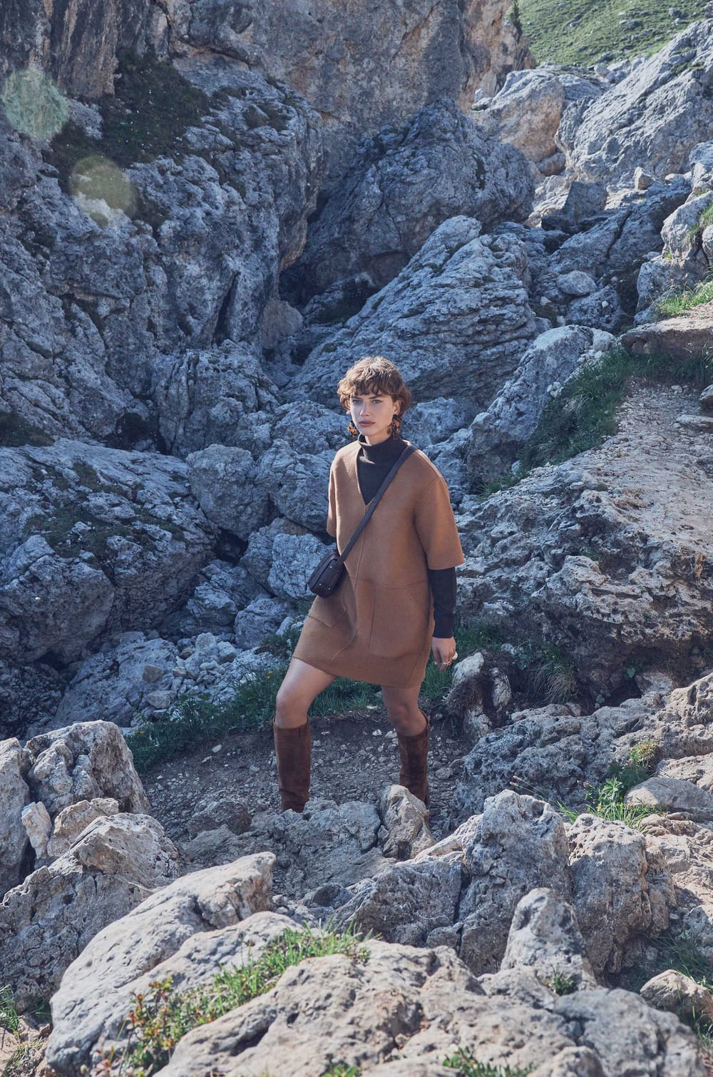 Short wool dress ROSARIO