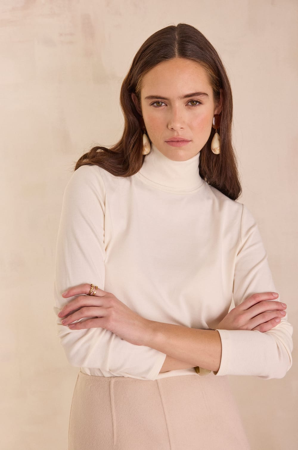 FERGUIE roll neck T-shirt