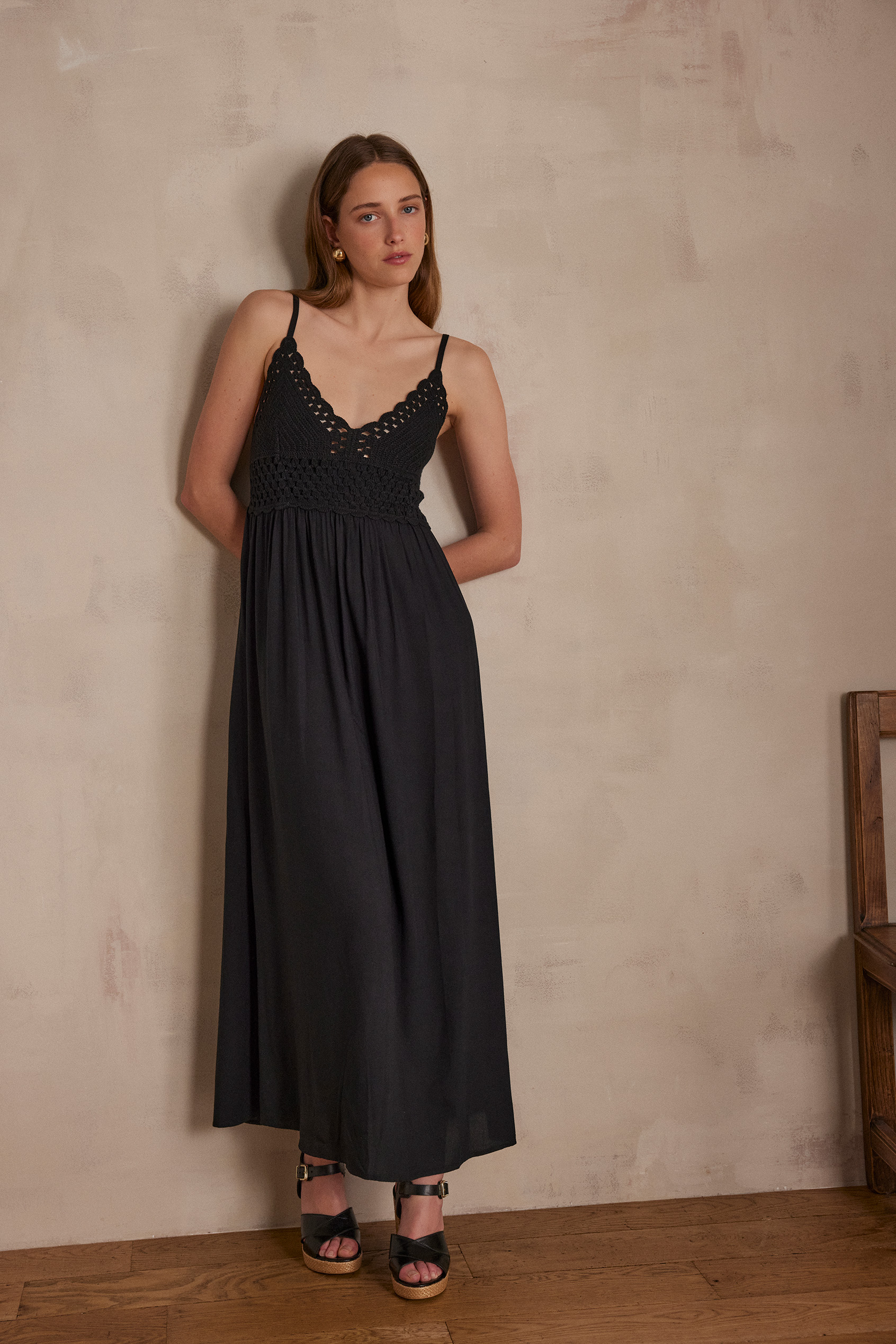 MAELINE crochet dress