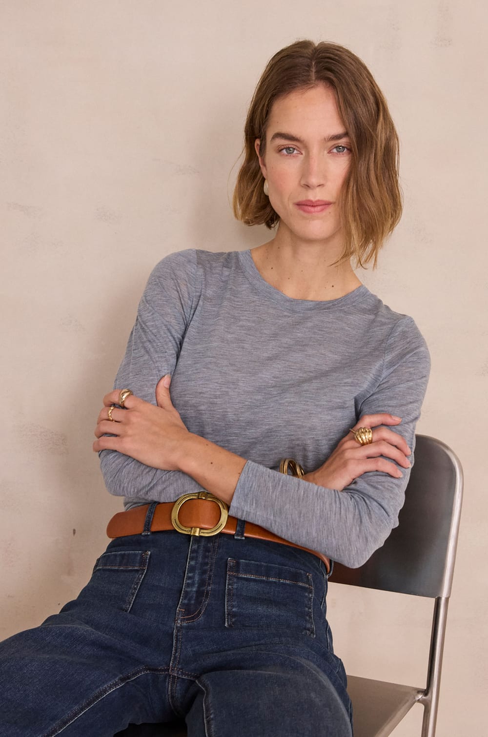 ANAIS wide leg jeans