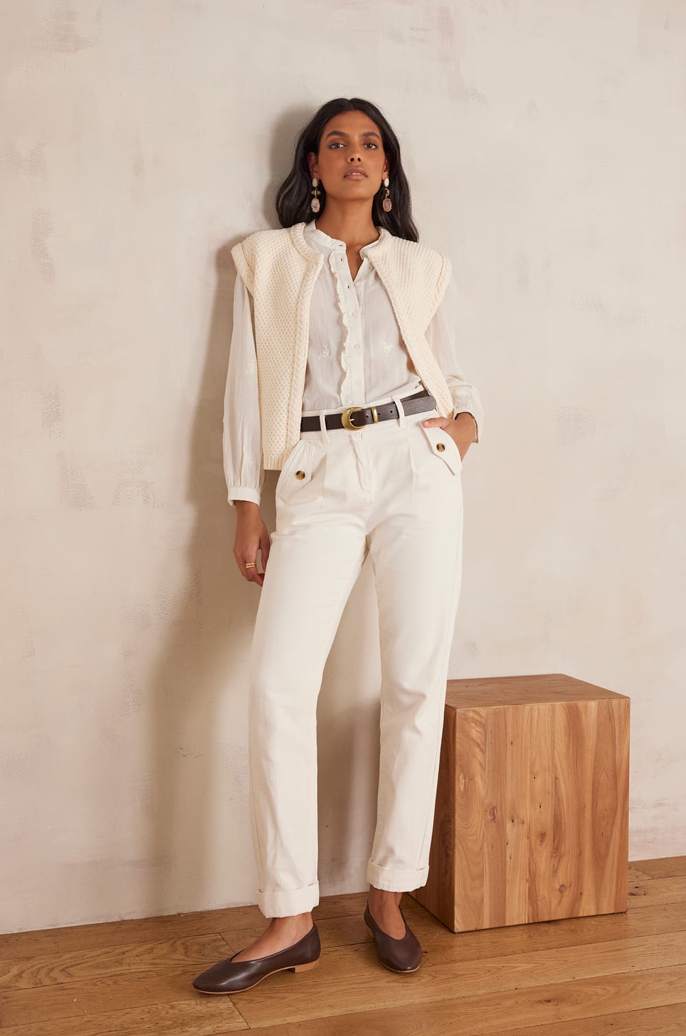 MATEO cotton chino trousers