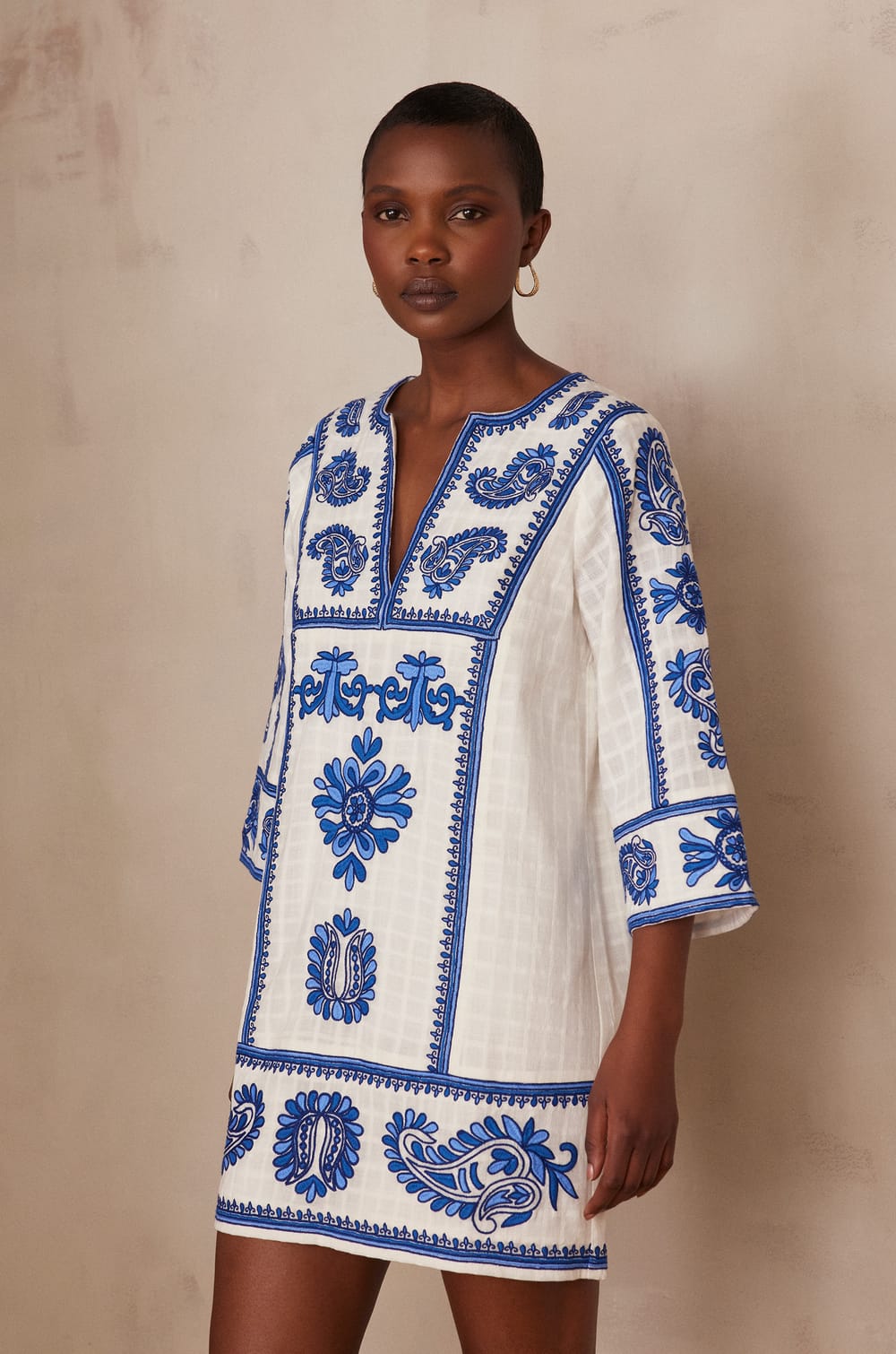 MARGUERITE cotton dress