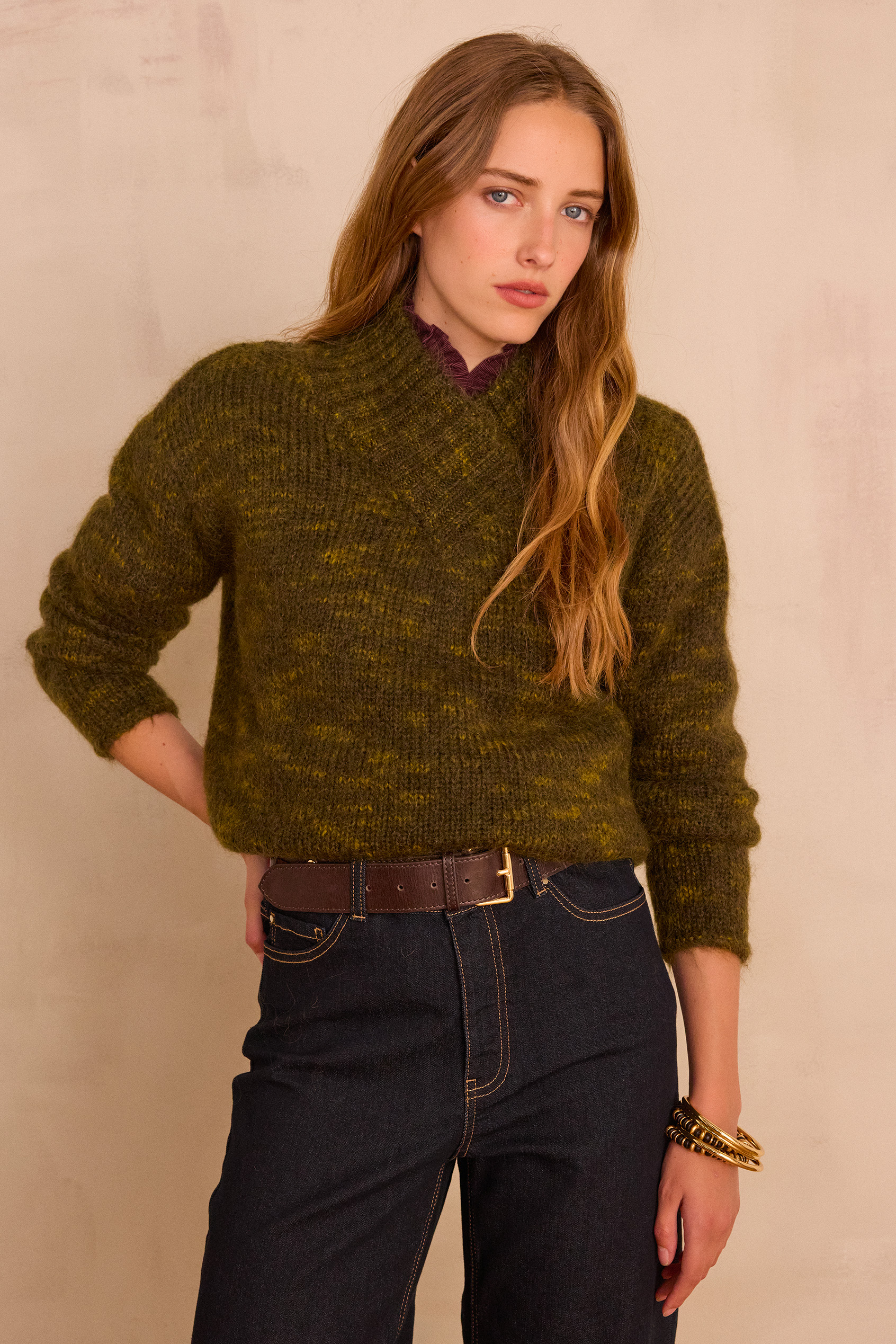 BRONSON mohair and wool jumper