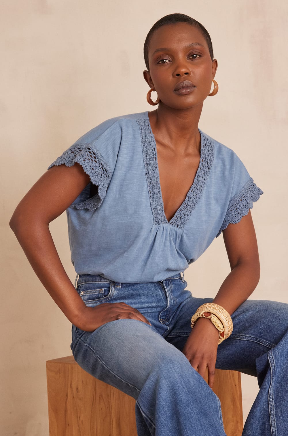 FLORIE cotton T-shirt