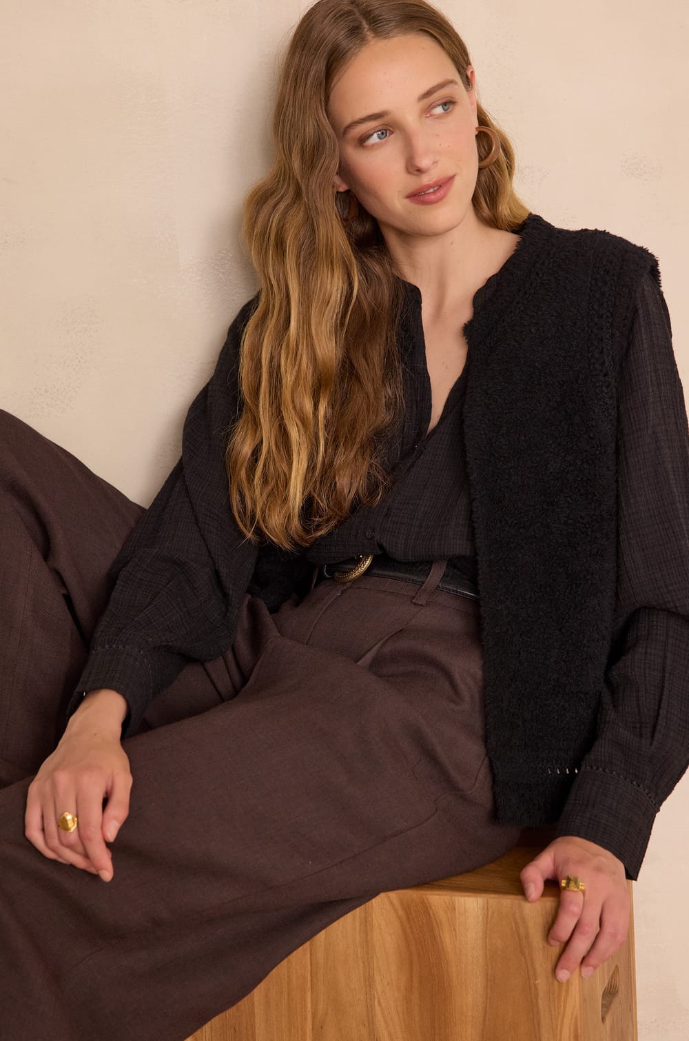 BAYANE wool Cardigan